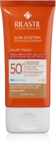 Rilastil Sun System Velvet Touch crema protettiva colorata viso SPF 50+ 50 ml