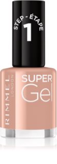 Rimmel Super Gel Geelküünelakk ilma UV / LED-lampide kasutamiseta varjund 022 Shamelessly 12 ml