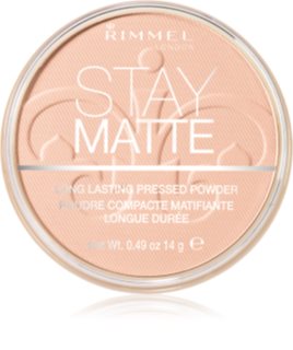 Rimmel Stay Matte pudr odstín 002 Pink Blossom 14 g