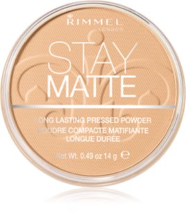 Rimmel Stay Matte pudr odstín 006 Warm Beige 14 g