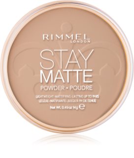 Rimmel Stay Matte púder árnyalat 010 Warm Honey 14 g