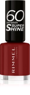 Rimmel 60 Seconds Super Shine kynsilakka sävy 320 Rapid Ruby 8 ml
