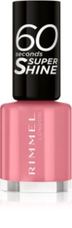 Rimmel 60 Seconds Super Shine vernis à ongles teinte 405 Rose Libertine 8 ml
