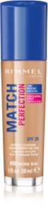 Rimmel Match Perfection fond de teint liquide SPF 20 teinte 400 Natural Beige 30 ml