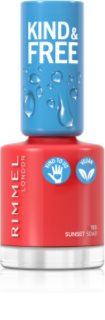 Rimmel Kind & Free βερνίκι νυχιών απόχρωση 155 Sunset Soar 8 ml