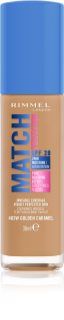 Rimmel Match Perfection Liquid Foundation SPF 20 shade 403W Golden Caramel 30 ml