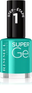 Rimmel Super Gel geelikynsilakka – UV/LED-lamppua ei tarvita sävy 098 Never Blue With You 12 ml