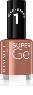 Rimmel Super Gel Gēla nagu laka, kam nav vajadzīga UV/LED lampa (tonis) 094 Meet Me By The Bay 12 ml