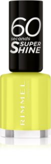 Rimmel 60 Seconds Super Shine nail polish shade 155 Beach Breeze Please 8 ml