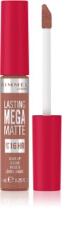 Rimmel Lasting Mega Matte matt folyékony állagú ajakrúzs 16 h árnyalat Be My Baby 7,4 ml