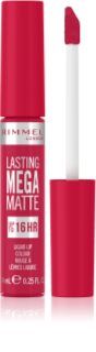 Rimmel Lasting Mega Matte leichter, matter Flüssig-Lippenstift 16 Std. Farbton Fuchsia Flush 7,4 ml