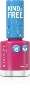 Rimmel Kind & Free лак за нокти цвят 165 Rebel Rose 8 мл.
