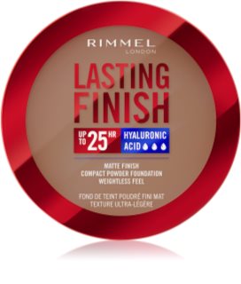 Rimmel Lasting Finish 25H poudre compacte SPF 20 teinte 012 Cinnamon 7 g