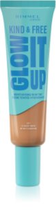 Rimmel Kind & Free Glow It Up fond de teint léger hydratant teinte 201 Classic Beige 30 ml