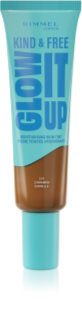 Rimmel Kind & Free Glow It Up fond de teint léger hydratant teinte 510 Cinnamon 30 ml
