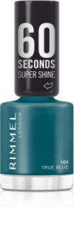 Rimmel 60 Seconds Super Shine Nagellak Tint 104 True Blue 8 ml