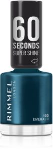 Rimmel 60 Seconds Super Shine körömlakk árnyalat 103 Emerald 8 ml