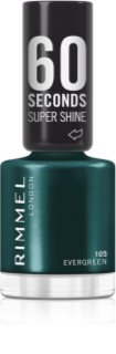 Rimmel 60 Seconds Super Shine Nagellack Skugga 105 Evergreen 8 ml