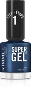 Rimmel Super Gel vernis à ongles gel sans lampe UV/LED teinte 104 Nautical 12 ml