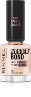 Rimmel Wonder'Bond Nagellack Farbton 004 What to Wear 12 ml