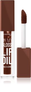 Rimmel Oh My Gloss! Lip Oil lip oil with moisturising effect shade 010 Cappuccino Deep 4.5 ml