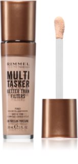 Rimmel Multi-Tasker Better Than Filters Uppljusande sminkprimer för jämn hudton Skugga 000 Porcelain 30 ml