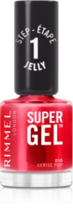 Rimmel Super Gel vernis à ongles gel sans lampe UV/LED teinte 016 Cerise Pop 12 ml