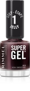 Rimmel Super Gel vernis à ongles gel sans lampe UV/LED teinte 013 Acai Smoothie 12 ml