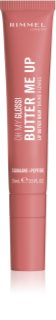 Rimmel Oh My Gloss! Butter Me Up bálsamo hidratante para labios tono 007 Cappuccino 15 ml