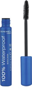 Rimmel 100 % Waterproof mascara waterproof colore 001 Black Black 8 ml