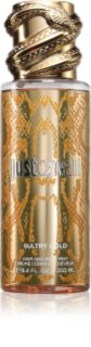Roberto Cavalli Just Cavalli Sultry Gold illatosított haj- és testpermet hölgyeknek 250 ml