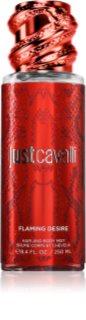 Roberto Cavalli Just Cavalli Mistflaming Desire illatosított haj- és testpermet hölgyeknek 250 ml