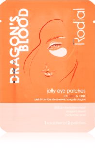 Rodial Dragon's Blood Jelly Eye Patches hidrogel maska za područje oko očiju za hidrataciju i zatezanje kože