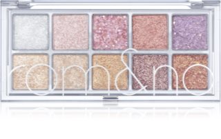 rom&nd Better Than Palette paleta cieni do powiek nadający doskonały wygląd odcień 00 Light & Glitter Garden 7.5 g