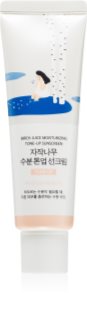 ROUND LAB Birch Juice Tone-up Sunscreen Tonende solvæske Til udstråling og fugtighed SPF 50+ 50 ml