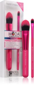 Royal and Langnickel MŌDA EZGLAM DUO Perfect Complexion zestaw pędzli