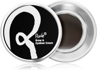 Rude Cosmetics Peep Show Brow & Eyeliner Cream Långvarig gel för ögonbryn