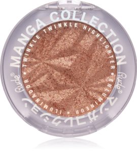 Rude Cosmetics Manga Collection Twinkle Twinkle Highlighter συμπαγής πούδρα λάμψης