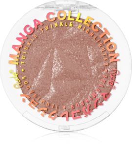 Rude Cosmetics Manga Collection Twinkle Twinkle Highlighter kompakt púderes élénkítő arcra