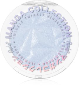 Rude Cosmetics Manga Collection Twinkle Twinkle Highlighter Pudra compacta ce ofera luminozitate