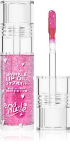 Rude Cosmetics Manga Collection Sparkle Lip Oil tónovací olej na rty s hydratačním účinkem odstín Strawberry 4 g
