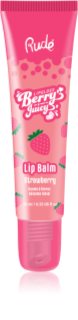 Rude Cosmetics Berry Juicy Mitrinošs lūpu balzams (tonis) Strawberry 10 ml