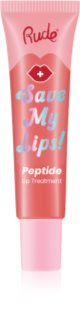 Rude Cosmetics Save My Lips vyživujúci a hydratačný balzam na pery s peptidmi