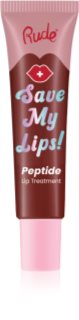 Rude Cosmetics Save My Lips vyživujúci a hydratačný balzam na pery s peptidmi