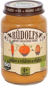 Rudolf’s BIO mrkva, tekvica a zemiaky detský príkrm 190 g