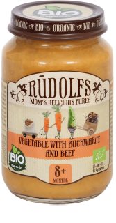 Rudolf’s BIO zelenina s pohankou a hovězím masem dětský příkrm 190 g