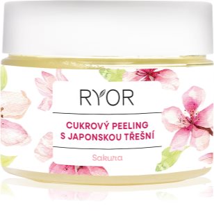 RYOR Sakura Zuckerpeeling zum Nähren und für die sanfte Reinigung der Haut 325 g