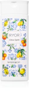 RYOR Citrus Spirit sprchový gel 3 v 1 200 ml