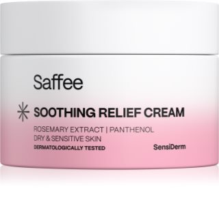 Saffee SensiDerm Soothing Relief Cream заспокійливий крем для сухої та чутливої шкіри 50 мл