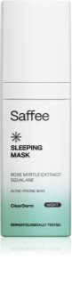 Saffee ClearDerm Sleeping Mask Sovmask för problematisk hud 30 ml
